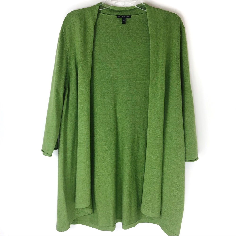 Eileen Fisher Open Front Cardigan